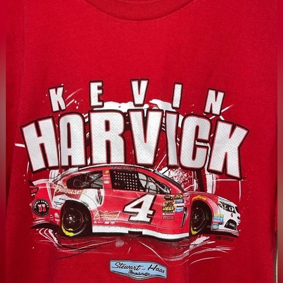 Kevin Harvick Stewart- Hass Racing Tee Shirt Size XXL - Picture 3 of 3